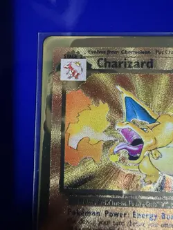 Pokemon Charizard Celebrations Ultra-Premium Collection Gold Metal Promo #4 - Image 2