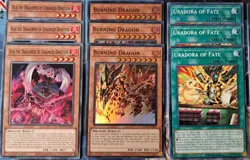 Yugioh! ☆ SANGEN / TENPAI ☆ Fire Synchro Dragon Deck Fadra Red Wyvern Sangenpai - Image 5