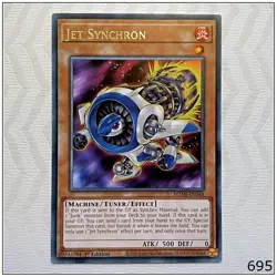 Jet Synchron - MZMI-EN044 - Rare 1st Edition Yugioh - Image 1