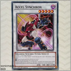 Accel Synchron - LED6-EN028 - Common 1st Edition Yugioh - Image 1