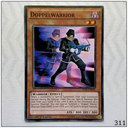 Doppelwarrior - SDSE-EN013 - Common 1st Edition Yugioh - Image 1