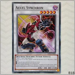 Accel Synchron - LED6-EN028 - Common 1st Edition Yugioh - Image 1