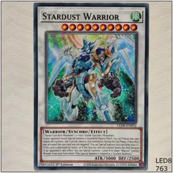 Stardust Warrior - LED8-EN052 - Common 1st Edition Yugioh - Image 1