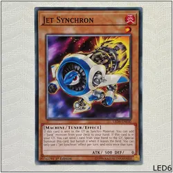 Jet Synchron - LED6-EN030 - Common 1st Edition Yugioh - Image 1