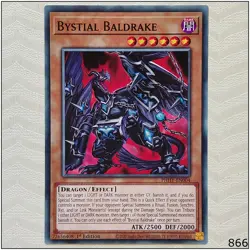 Bystial Baldrake - PHHY-EN004 - Common 1st Edition Yugioh - Image 1