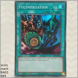 Polymerization - RA03-EN051 - 1st Edition Yugioh - Image 1