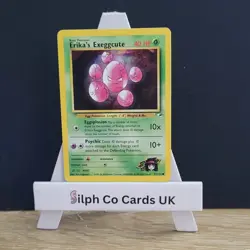 Erika's Exeggcute 77/132 Gym Heroes Set Pokemon Card WOTC - Image 1
