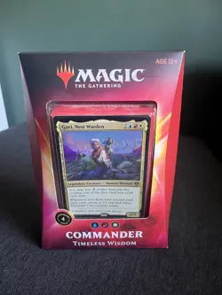 Magic the Gathering Commander - Timeless Wisdom - Sealed - Image 1