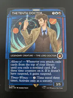 The Tenth Doctor 0561 SHOWCASE MTG Doctor Who Set Mythic NM English - Image 1