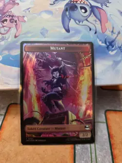 Mutagen / Ninja (Foil) Token - TMT Teenage Mutant Ninja Turtles - MTG NM/M - Image 2