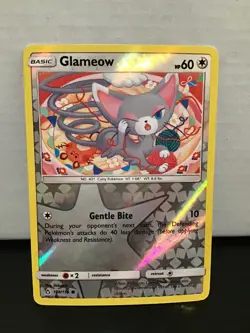 Glameow 108/156 Pokemon Ultra Prism Common Reverse Holo - Image 1