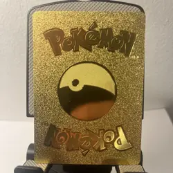 Charmander, Bulbasaur & Squirtle GX Gold Foil Fan Art Pokemon Textured 3/99 - Image 2