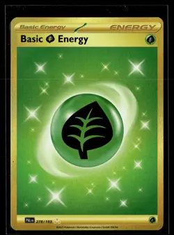 Pokemon TCG SV02: Paldea Evolved #278/193 Basic Grass Energy - Image 1