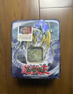 Yu-Gi-Oh GX - Rainbow Dragon Tin | Factory Sealed | V20 RARE - Image 1