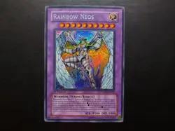 Yugioh - Rainbow Neos PTDN-EN044 Secret Rare 1st Edition - Image 1