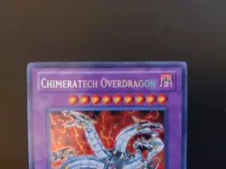 Yugioh - Chimeratech Overdragon LCGX-EN183 Secret Rare 1st Edition - Image 2