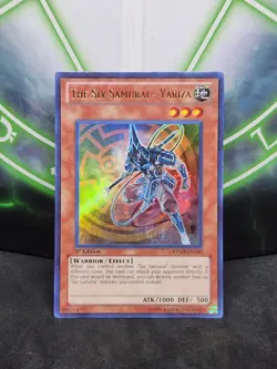 Yugioh The Six Samurai - Yariza RYMP-EN090 Ultra Rare 1st Edition NM - Image 1