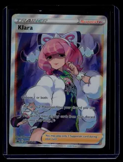 Pokemon TCG SWSH: Sword & Shield Promo Cards #SWSH302 Klara (Full Art) - Image 1
