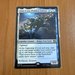 Don & Leo Problem Solvers - TMNT - Teenage Mutant Ninja Turtles MTG Magic - Image 1
