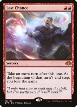[MTG] Last Chance (127) (DMR) NM - Image 1