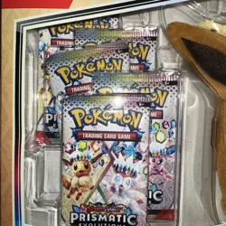 Pokemon Prismatic Evolutions Accessory Pouch Special Collection Box - Image 3