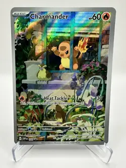 Charmander 044 Sv: Scarlet & Violet Promo Cards Holo Pokemon Near Mint - Image 1