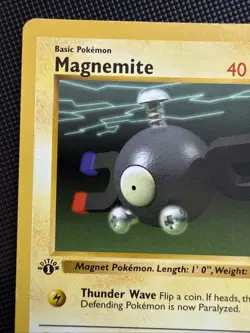 1st Edition Magnemite - Pokemon Base - 53/102 - (Excellent) - Image 5