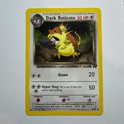 Dark Raticate 51/82 | Common - Team Rocket LP/MP Pokemon TCG - Image 1