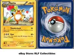 2012 Pokemon, B&W Next Destinies, #40/99 Raichu, Uncommon - Image 1