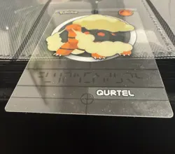 Merlin Pokemon Magic Message Karte/Cards 2006 Qurtel Deutsch - Torkoal German - Image 4