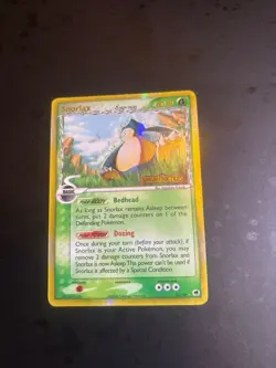 Pokemon EX Dragon Frontiers Stamped Snorlax Holo Card 10/101 Rare HP - Image 1
