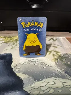 Drowzee #96 - Vintage Vending Machine Prism Sticker 2000 - Pokemon Card - Image 1