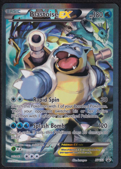 Blastoise EX XY 122 Black Star Promo NM Pokemon Card - Image 1