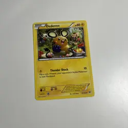 Dedenne 57/162 - Uncommon Pokemon Card - BREAKthrough Set (2015) NM - Image 1
