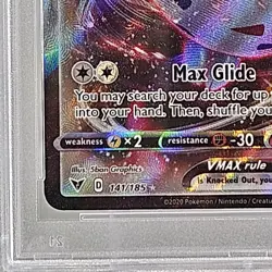 2020 Pokemon Card SWSH FA Togekiss VMax #141 Vivid Voltage PSA 10 - Image 5