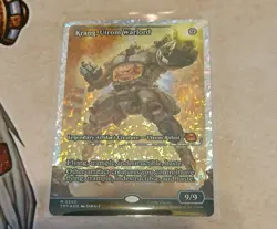 Krang, Utrom Warlord SHOWCASE FRACTURE FOIL TMNT MTG MINT 🔥🔥🔥 - Image 1