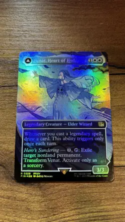 Venat, Heart of Hydaelyn (Borderless) FOIL - FINAL FANTASY (FIN) (329) - Image 1