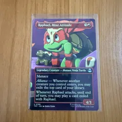 Raphael Most Attitude - TMNT - Teenage Mutant Ninja Turtles MTG Magic - Image 1