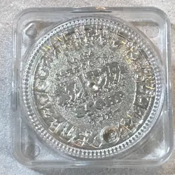 Pokemon Bandai Metal Battle Silver Coin Medal - Nintendo - Gengar Unused #3160 - Image 3