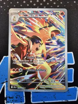 Ethans Typhlosion Illustration Rare Sv10: Destined Rivals 190/182 Pokemon TCG - Image 1