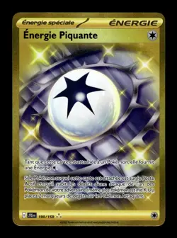 Carte Pokemon Energie Piquante 190/159 Aventures Ensemble Francais - Image 1