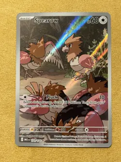 Spearow 151/132 Mega Evolutions Illustration Rare MINT Pokemon - Image 1