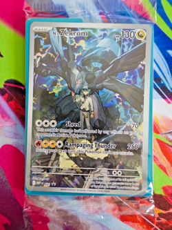 Pokemon TCG Ascended Heroes ETB promo N’s Zekrom MEP 031 Black Star Promo SEALED - Image 1