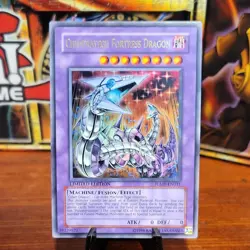 Yu-Gi-Oh! Chimeratech Fortress Dragon LIMITED JUMP-EN031 Ultra Rare Near Mint NM - Image 1