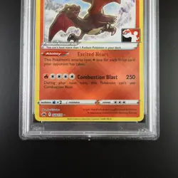 PSA 9 Radiant Charizard 020 Pokemon Play! Holo Graded Pokemon Card - Image 3
