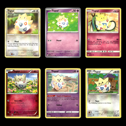 6x Togepi Lot 70 HeartGold SoulSilver Undaunted Pokemon Cards Collection Set TCG - Image 1