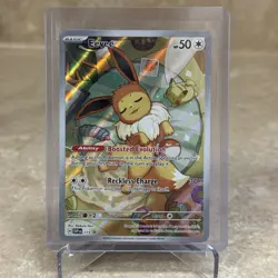 Pokemon Eevee 173 SV Scarlet & Violet Promo Full Art Holo Trading Card - Image 1