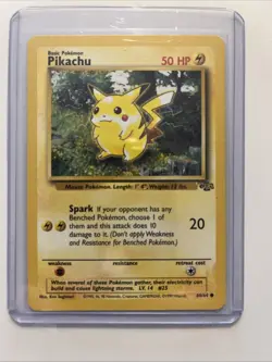 Pokemon Pikachu 1st Edition 1995 Card 58/102 - Image 1