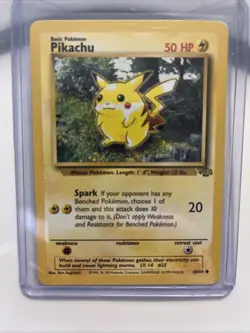 Pokemon Pikachu 1st Edition 1995 Card 58/102 - Image 4