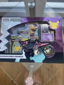Pokemon Celebrations Booster Box - Deutsch Katapuldra Primus Neu OVP sealed - Image 1